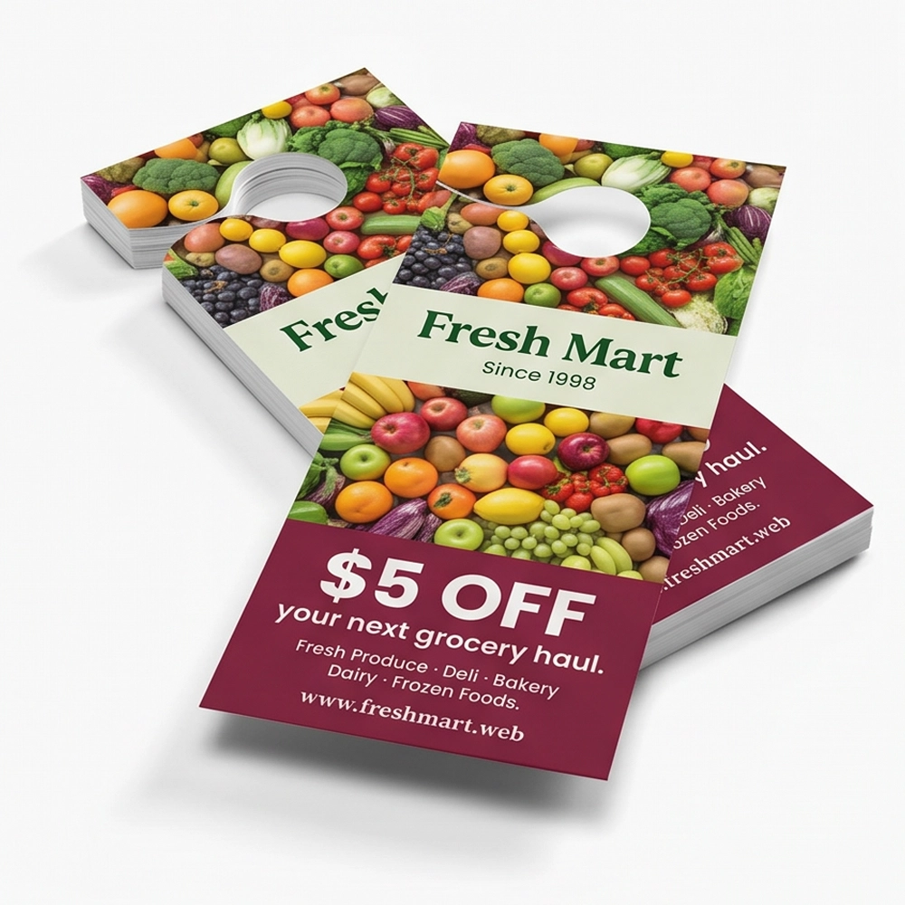 Custom Printed Door Hangers